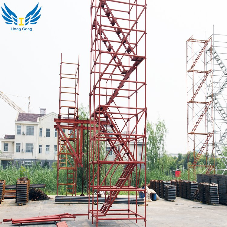 China Lianggong Building Materials Scaffolding Heavy Duty Steel Fixed Shoring Tower for Construction