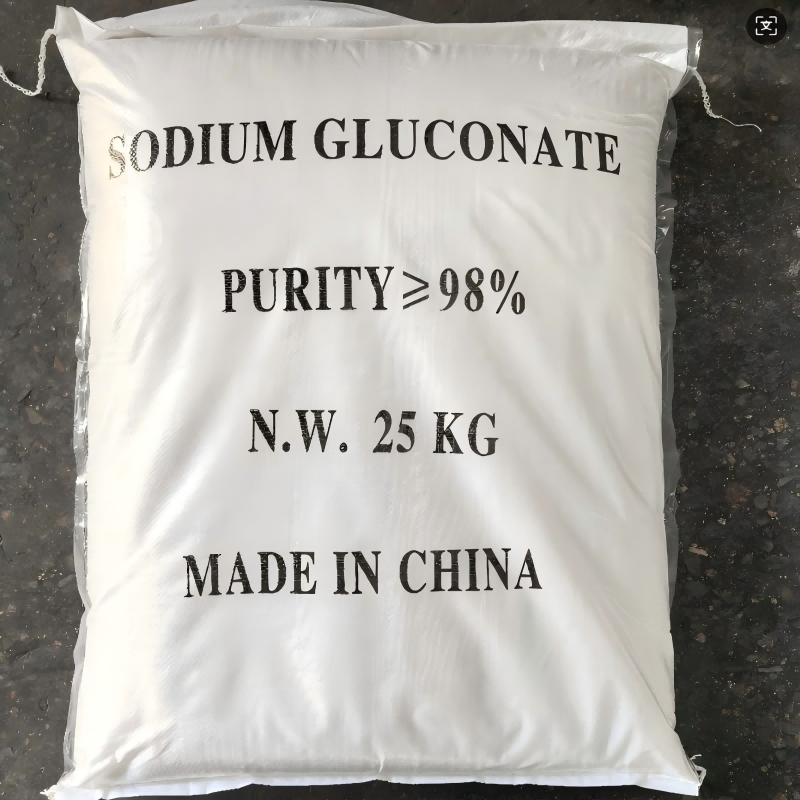 Factory Direct Sale Concrete Additives Sodium Gluconate Powder Tech Grade