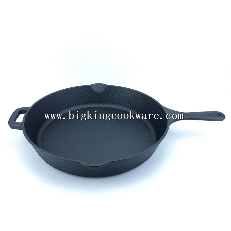 12 Inch Frying Pan Pre-Seasoned Cast Iron Skillet