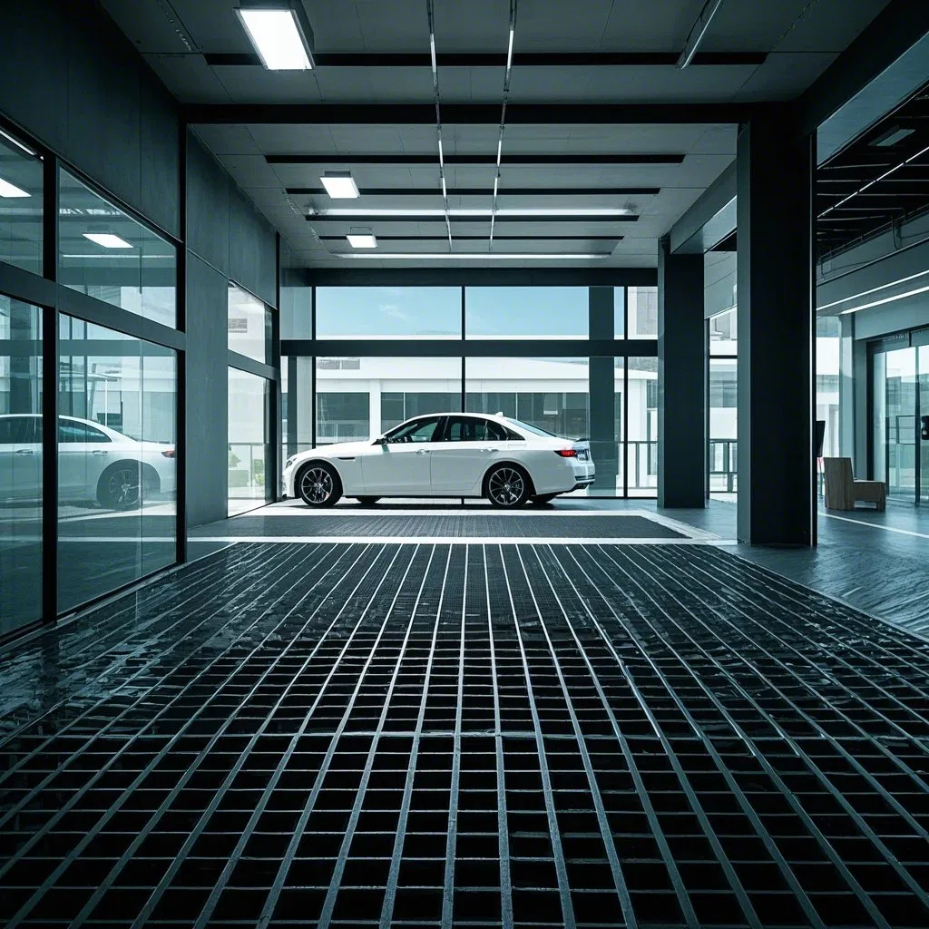 Stainless Steel Reinforced High-Strength Composite Fiberglass Grille