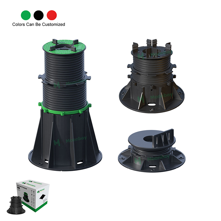 Height Self-Leveling Adjustable Pedestal for Raised Floor for 2cm Tiles