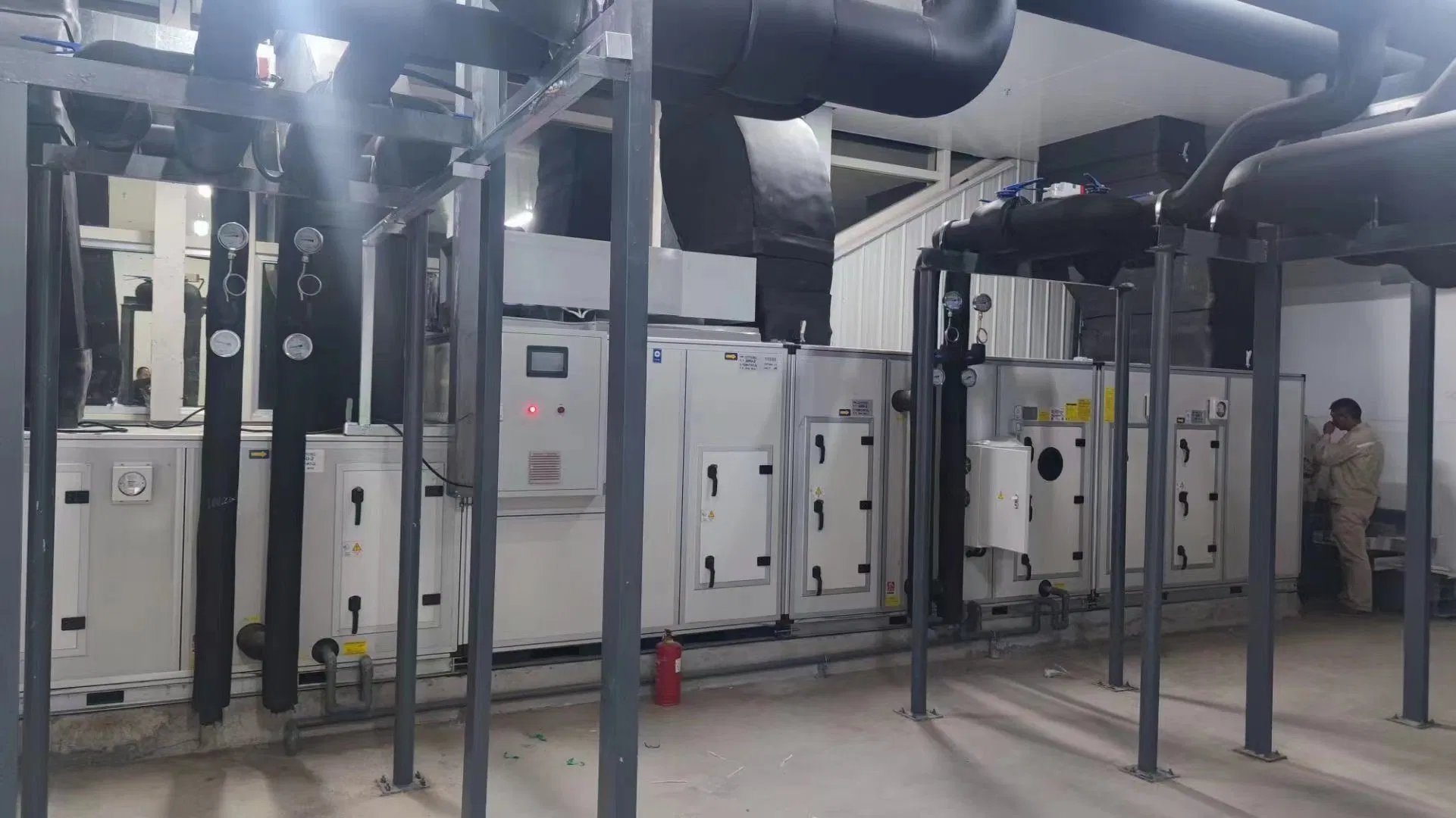 Air Purification System Temperature Humidity Control Machine Industrial Dehumidifier for Lithium Battery Production