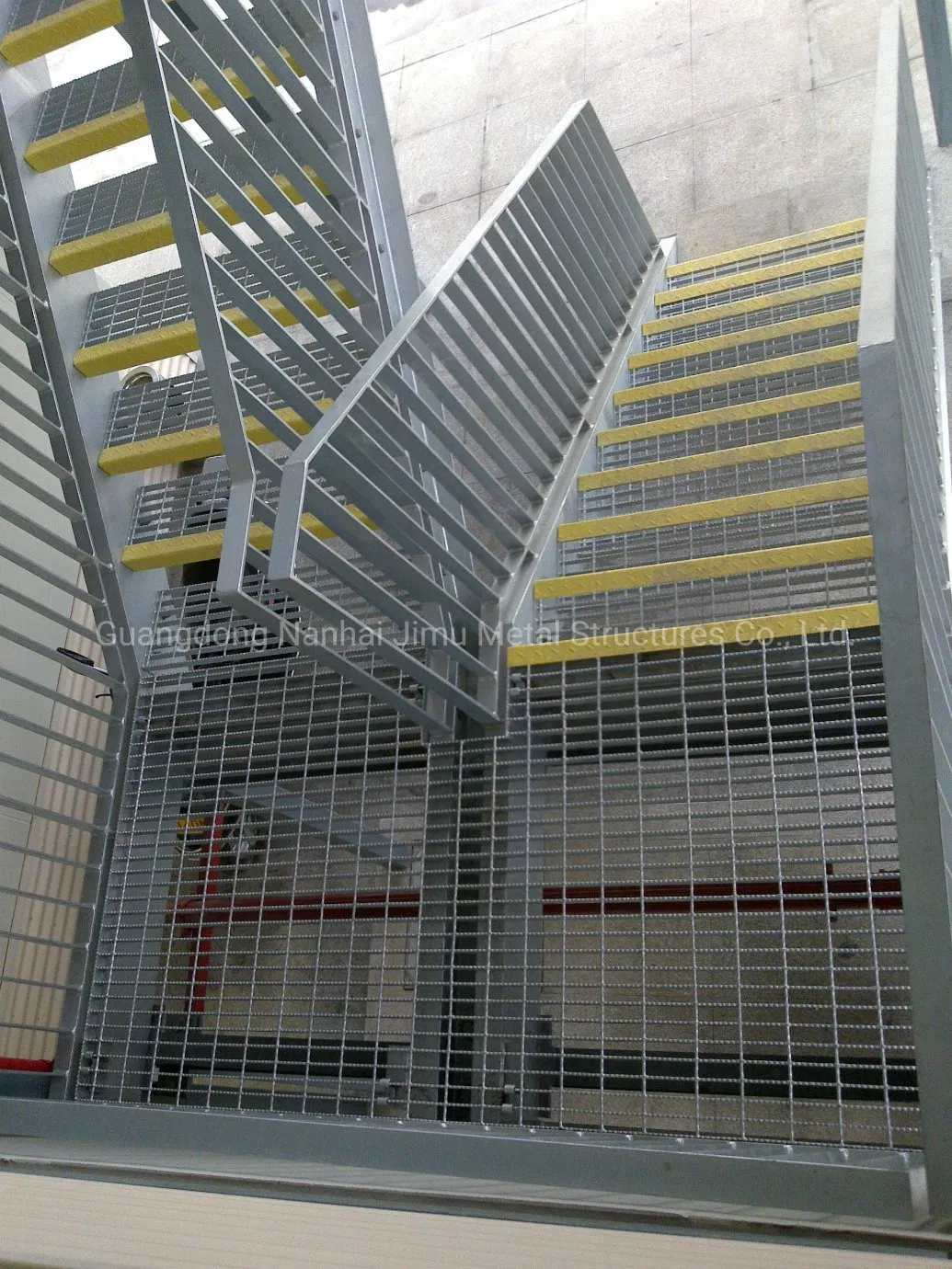 Jimu Fabricated Galvanized Ms Steel Grating Walkway Panels