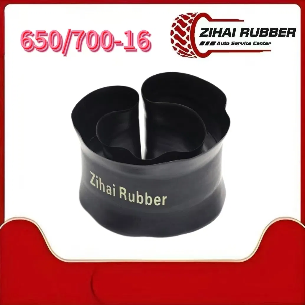 Qingdao Manufacturer Truck Bus TBR 650-16 700-16 Tube Flap Tire Rubber Flap