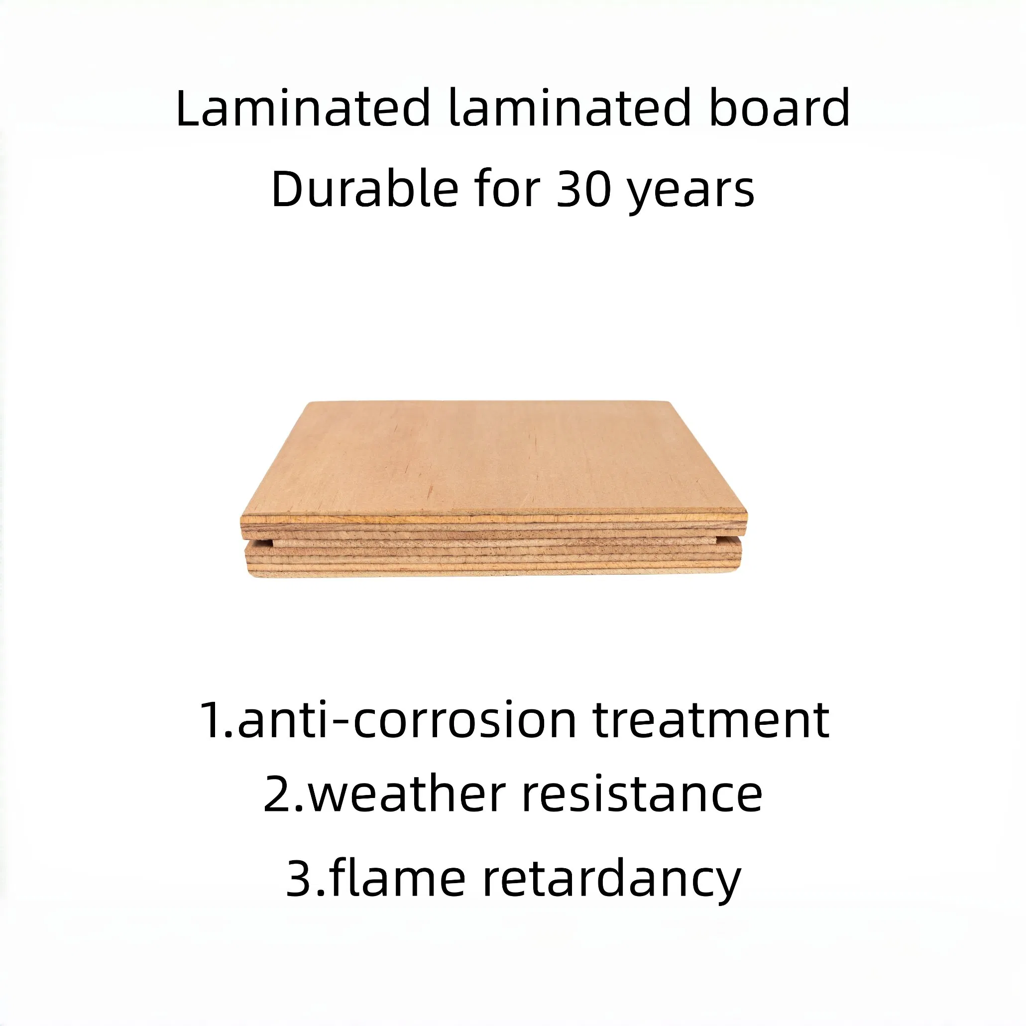 Architectural Grade Smooth Multi-Layer Wood Flooring Outdoor
