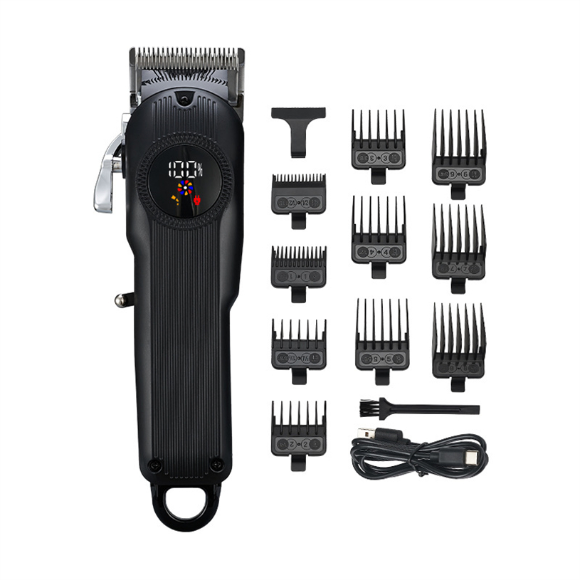 Charging 2.5 Hours to Discharge 120 Minutes Electric Haircutting Artifact Electric Clipper Digital Hair Salon Special Razor Clipper Haircut