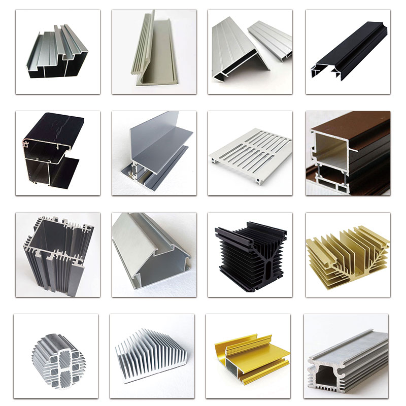 Anodized Aluminum Extrusion Profiles Aluminium Profile for Furniture