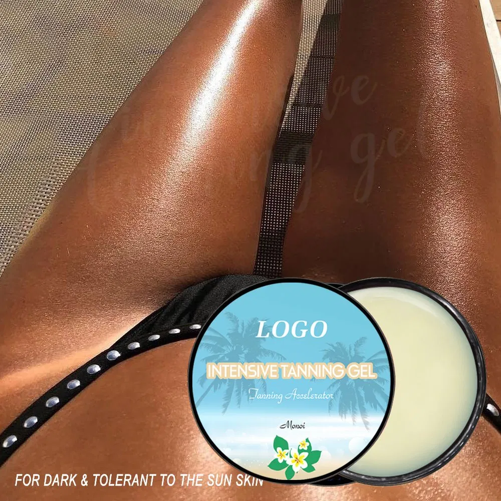 Beauty Cosmetics Skin Care Solarium Accelerator Gel Sunbed Tanning Cream