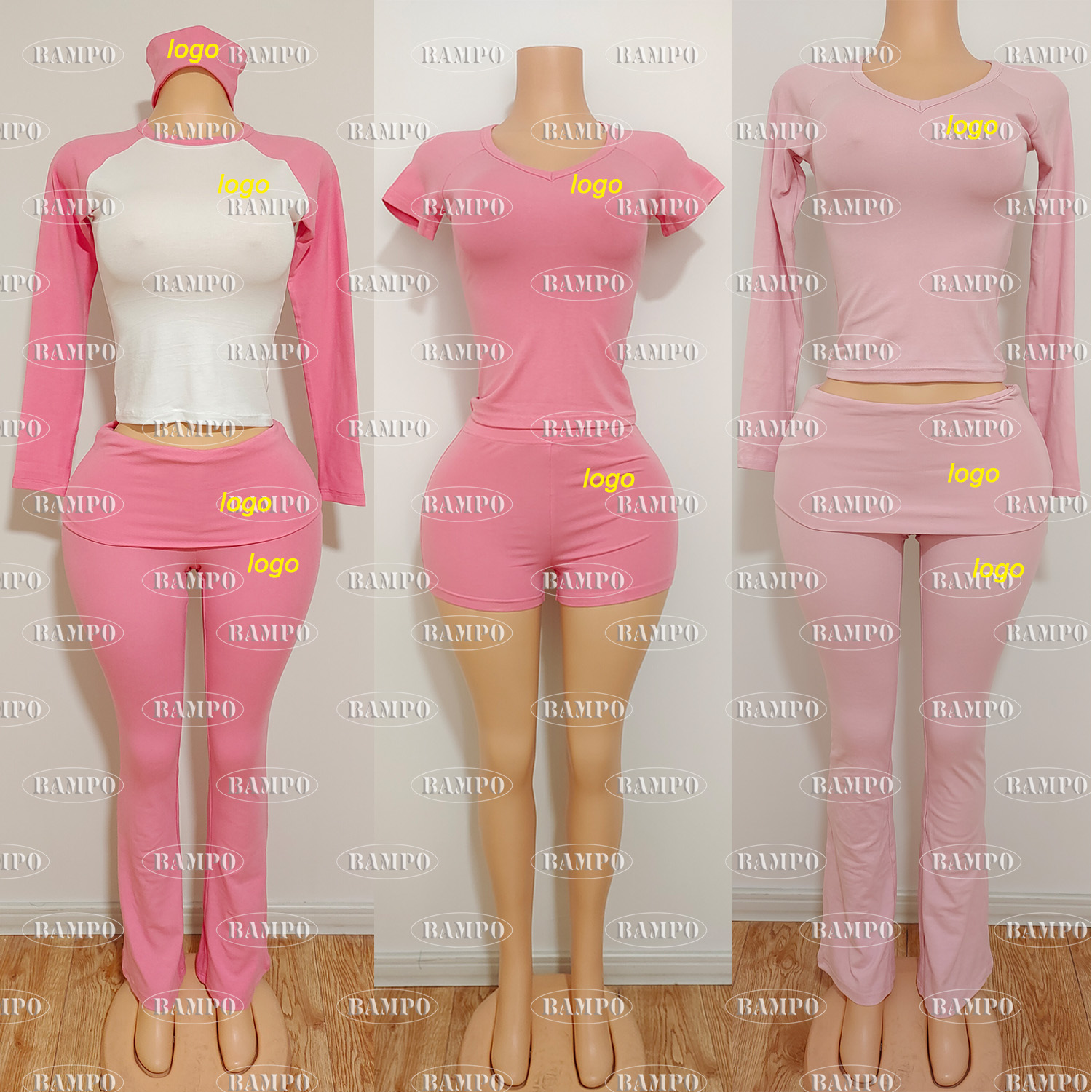 Костюм женский осень-зима рубашка и брюки хлопковый