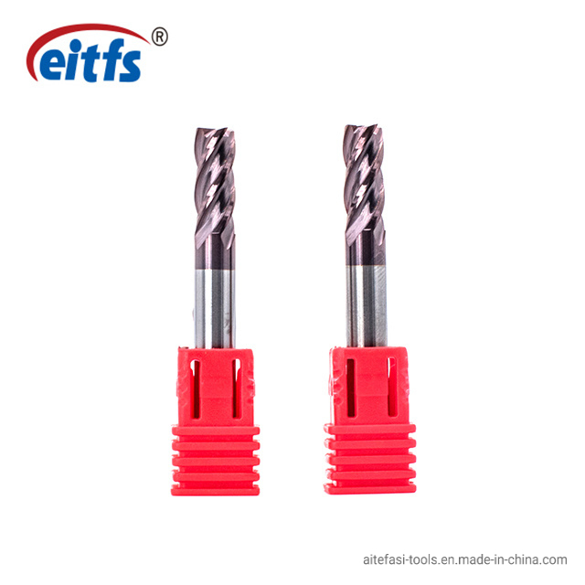 Solid Carbide 4 Flute Compression End Mill Milling Cutter for Metal