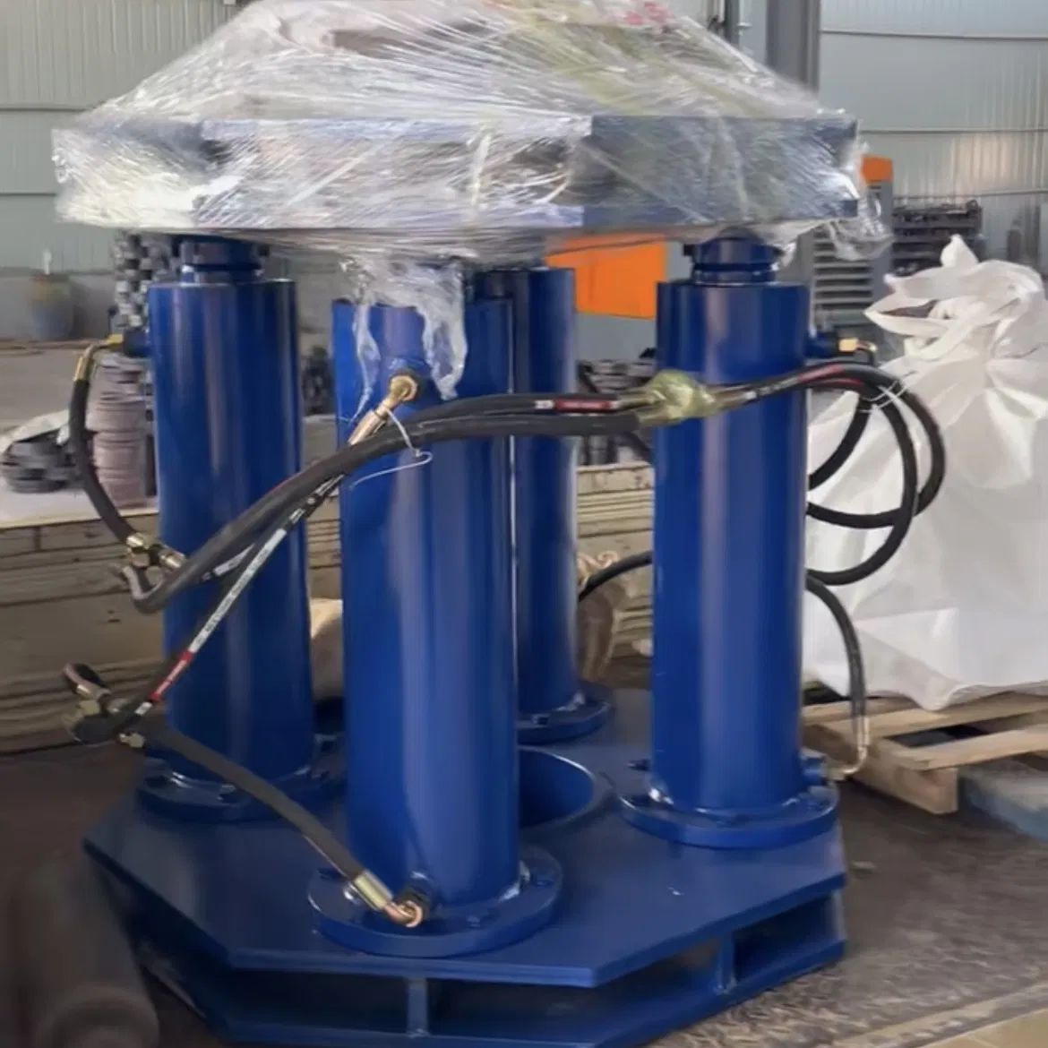 Direct Sales Electric Hydraulic Pipe Pulling Machine 100 Tons Pipe Wall Casing Drilling Machine