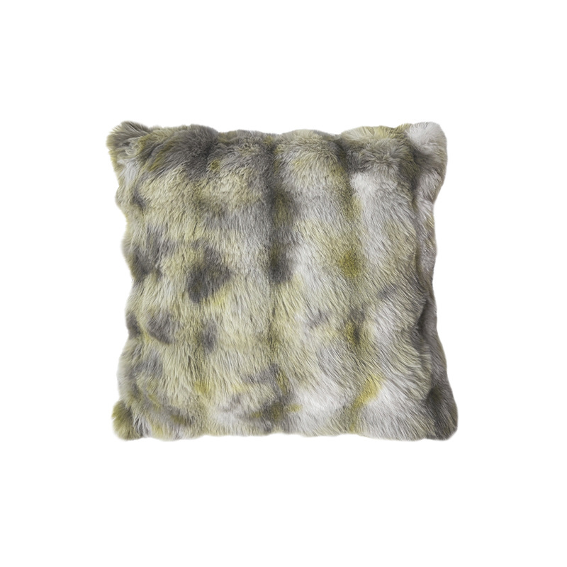 Dairui Soft Green Velvet Throw Pillow Covers Plush Cushions for Sofa Bed Living Room Cozy Home Decor Aesthetic Hygge Style