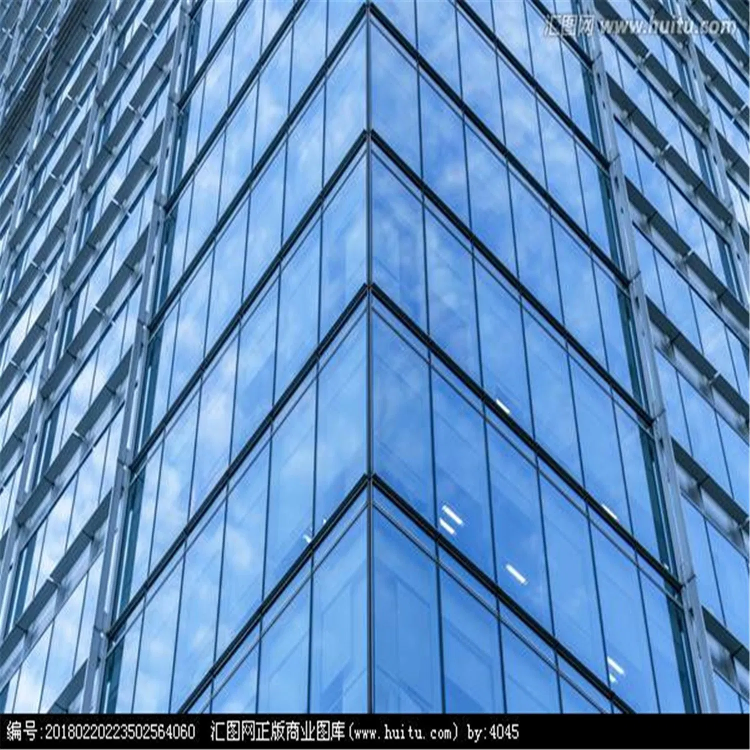 Tempered Insulating Building Glass Curtain Wall with Hole