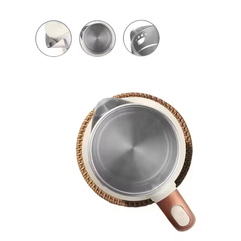 Most Popular Wholesale Kettles Double Layer Anti Hot Household Electric Kettle with Temperature Control