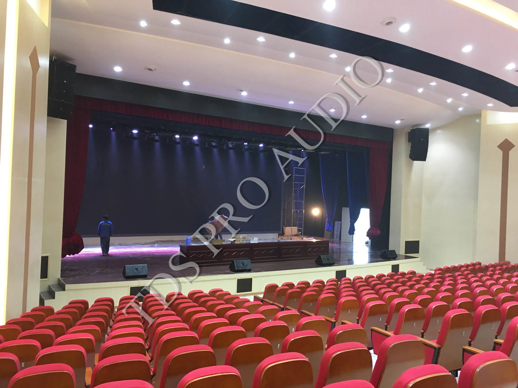 PS15 15 Inch PA Speaker Horn Stage Loudspeaker Professional Stage Monitor