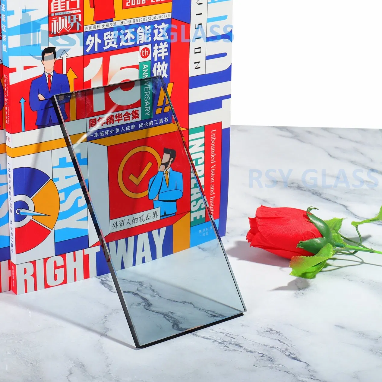 4mm-12mm Euro Grey Color Tinted Float Glass for Building
