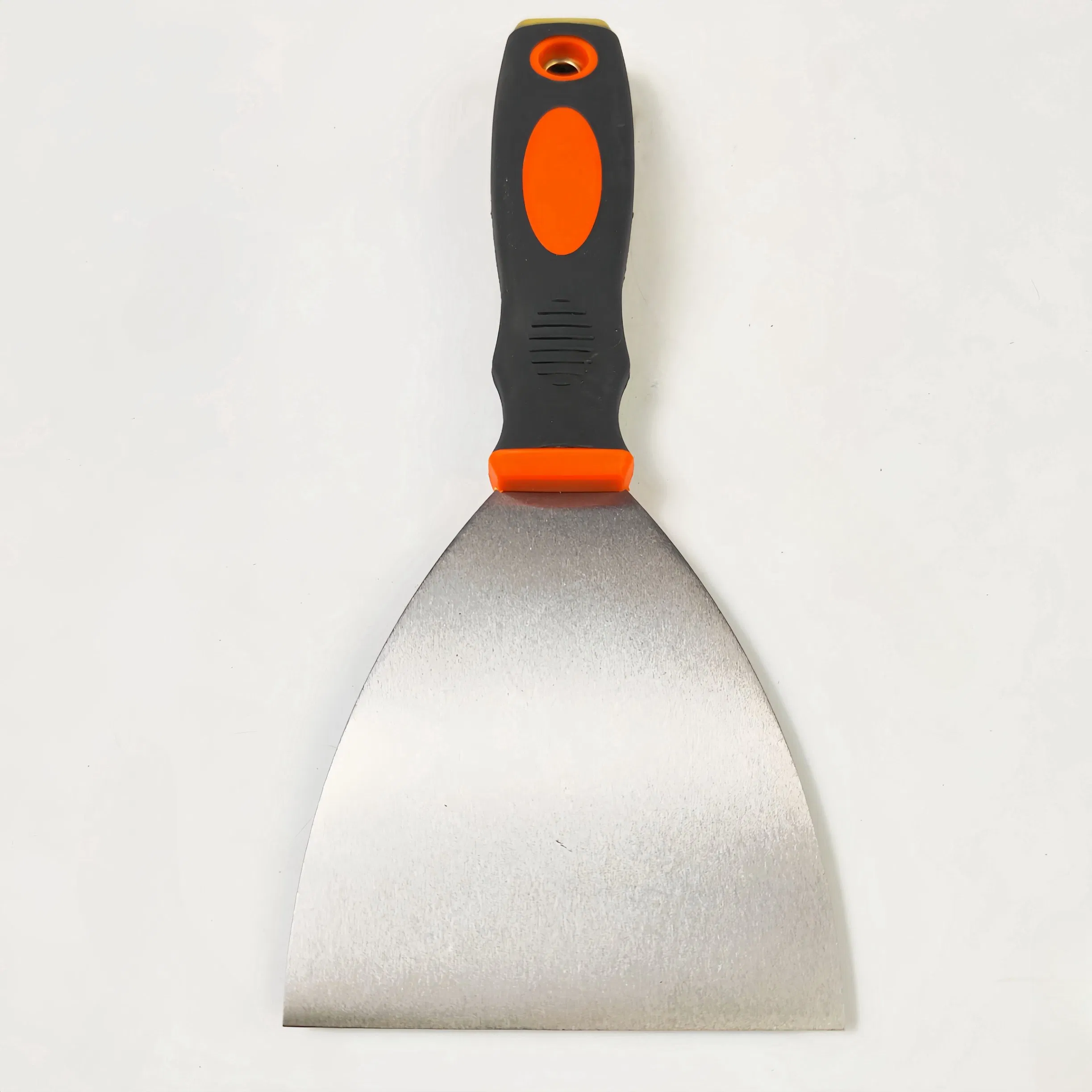 Hautine Putty Knife with Double Color Rubber-Plastic Handle, SS