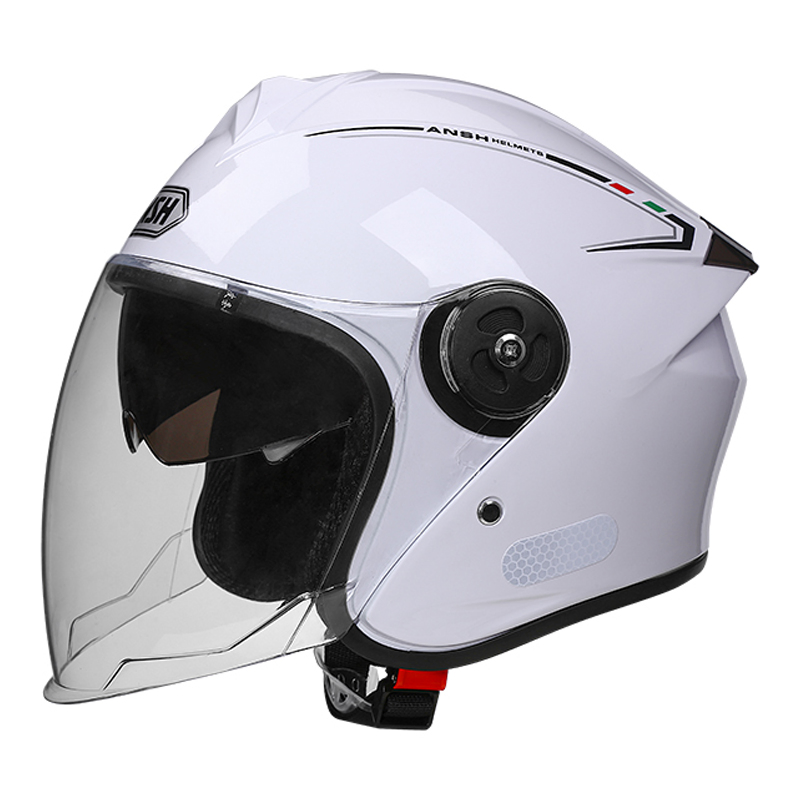 Модульный мотошлем с регулируемой полумаской