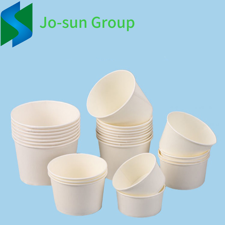 Factory Direct Wholesale Price Disposable Degradable Kraft Paper White Round Paper Bowl Can Be Customized