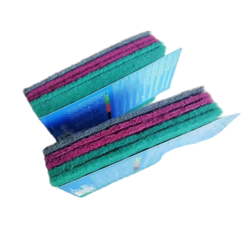 Colorful 10X Longer Lifespan Non Woven Hand Pads on Furniture