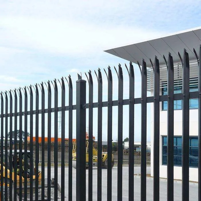 Europe Fence Panel /Powder Coated Sheet Metal Fence/Palisade Fence/Angle Bar High Security Palisade Fence/Wrought Iron Balcony