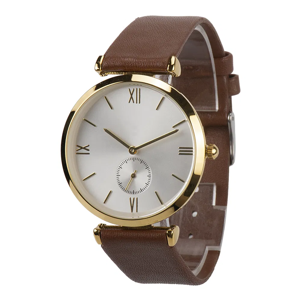 Wholesale New Design Leather Luxury Wrist Quartz Watches for Women