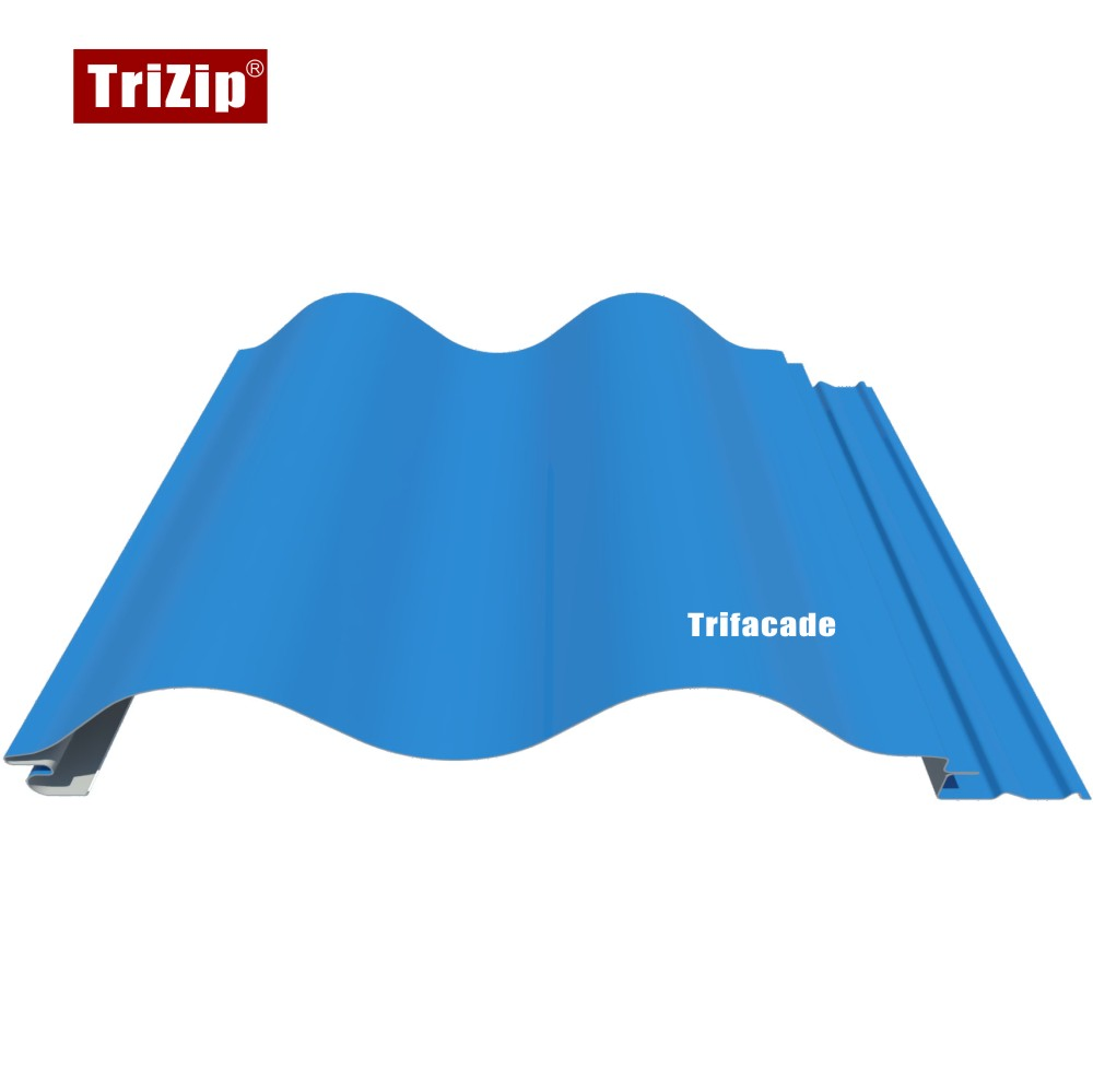 Trifacade Steel Hidden-Fixing Corrugated Wall Panel Trifacade58-310