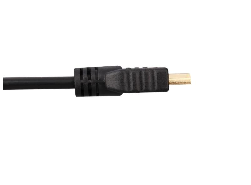 24K Golden Plated Metal Plug HD Cable