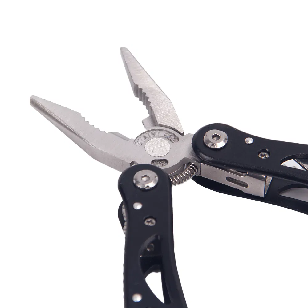 Multitool Pliers Folding Multi Function Fishing Pliers, 12-in-1 Portable Multi-Tool Survival Gear, Pocket Knife, Bottle Opener, SCR