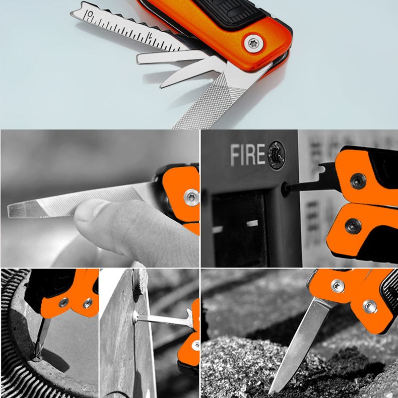 Manufacturer Stainless Steel Custom Multifunction Pliers Multitool Outdoor Multi-Purpose Tool Pliers