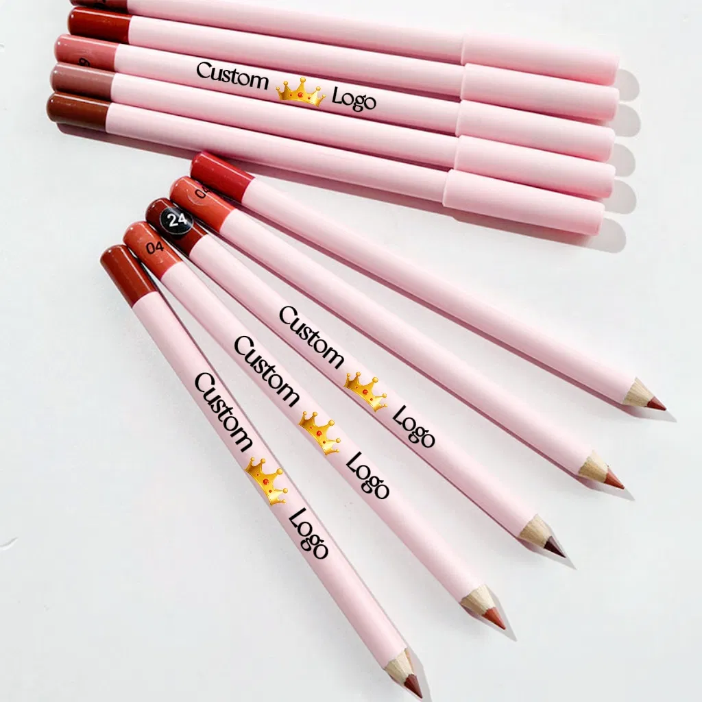 Vegan Lip Liner Matte Waterproof Lip Pencil Vegan Lipliner Private Label Lip Liner Pencil Makeup