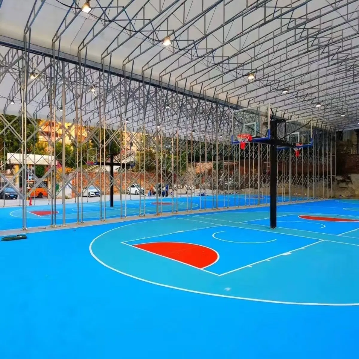 Prefabricated and Assembled Large-Span Steel Structure Spatial Truss Basketball Gymnasium