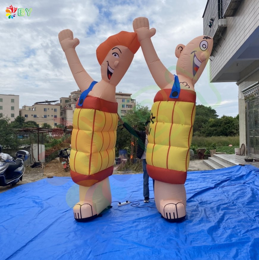 Credit Card Accepted Fast Delivery Half Body Inflatable Sarah Balloon for Birthday Party Decoration
