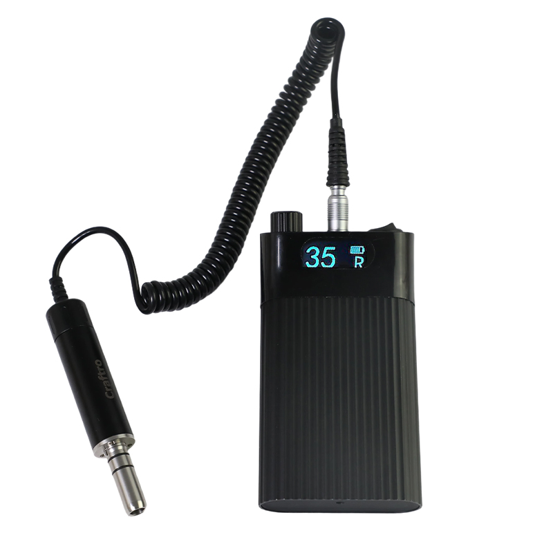 Smooth and Low Vibration Nail Drill Micromotor for Acrylic Filing