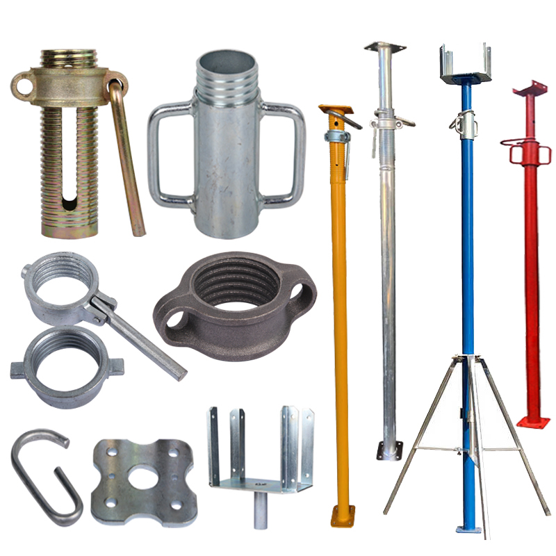 Factory Galvanized Steel Scaffolding Prop Sleeve with Prop Nut