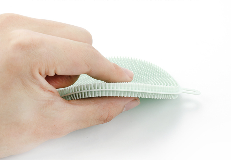 Versatile Silicone Cleaning Brush for Effective Kitchen & Home Use
