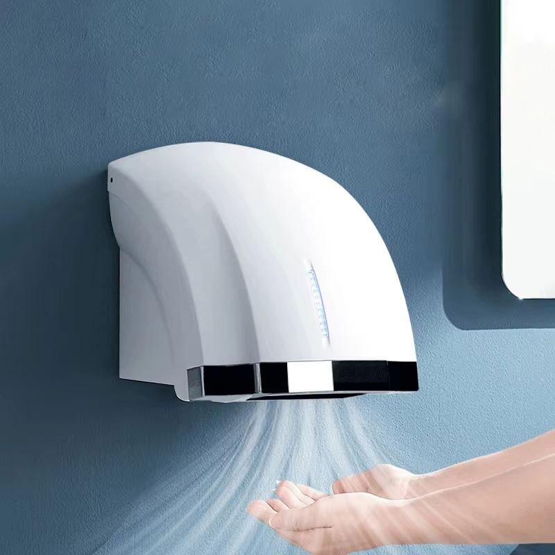 Hlk Bathroom Wall-Mounted Hand Dryer Electric Automatic Hand Dryer Commercial for Bathroom