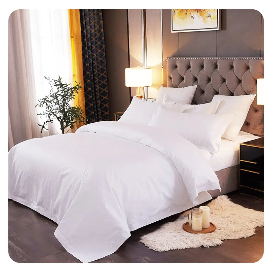Premium Customized 100% Cotton Hotel Quilt Cover Set
