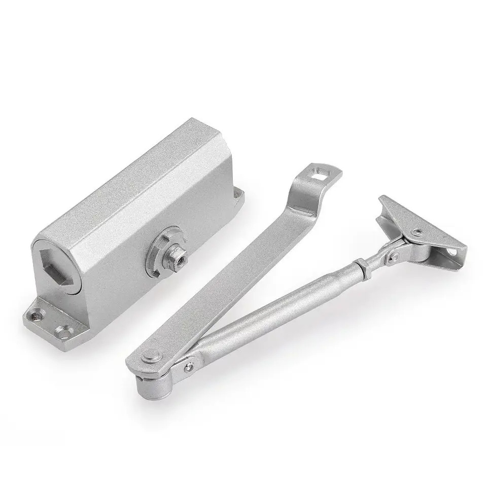 Customized Long Duration Speed Adjustable Automatic Aluminum Alloy Mute Door Closer