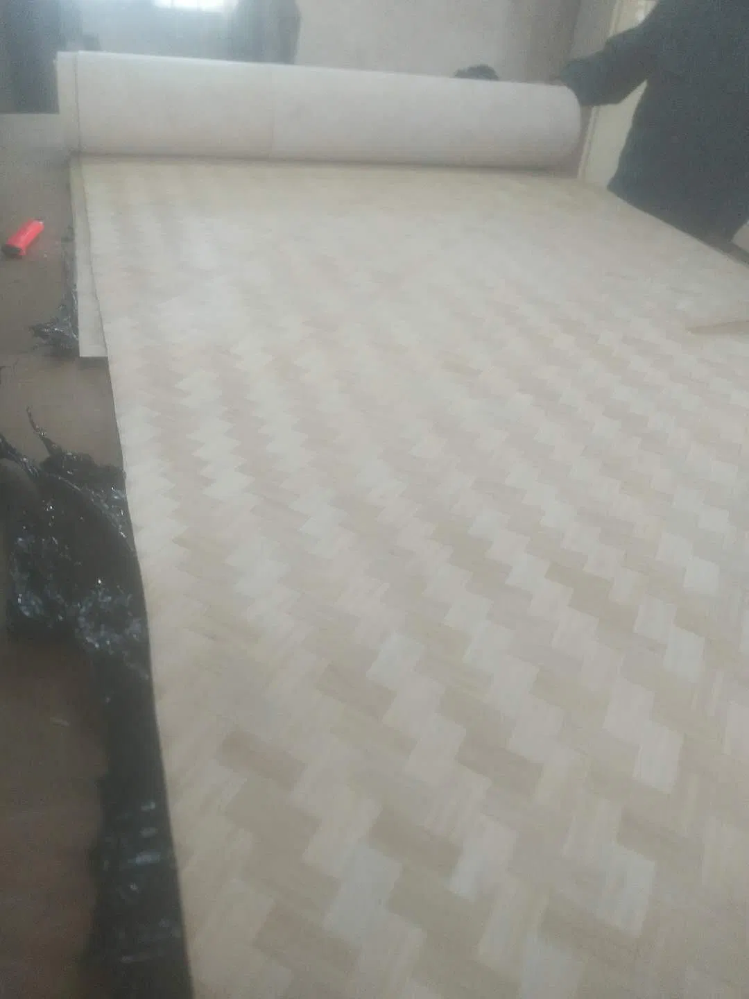 Natural Mao Bamboo Woven Matting Sheet for Ceiling / Wall Decorations