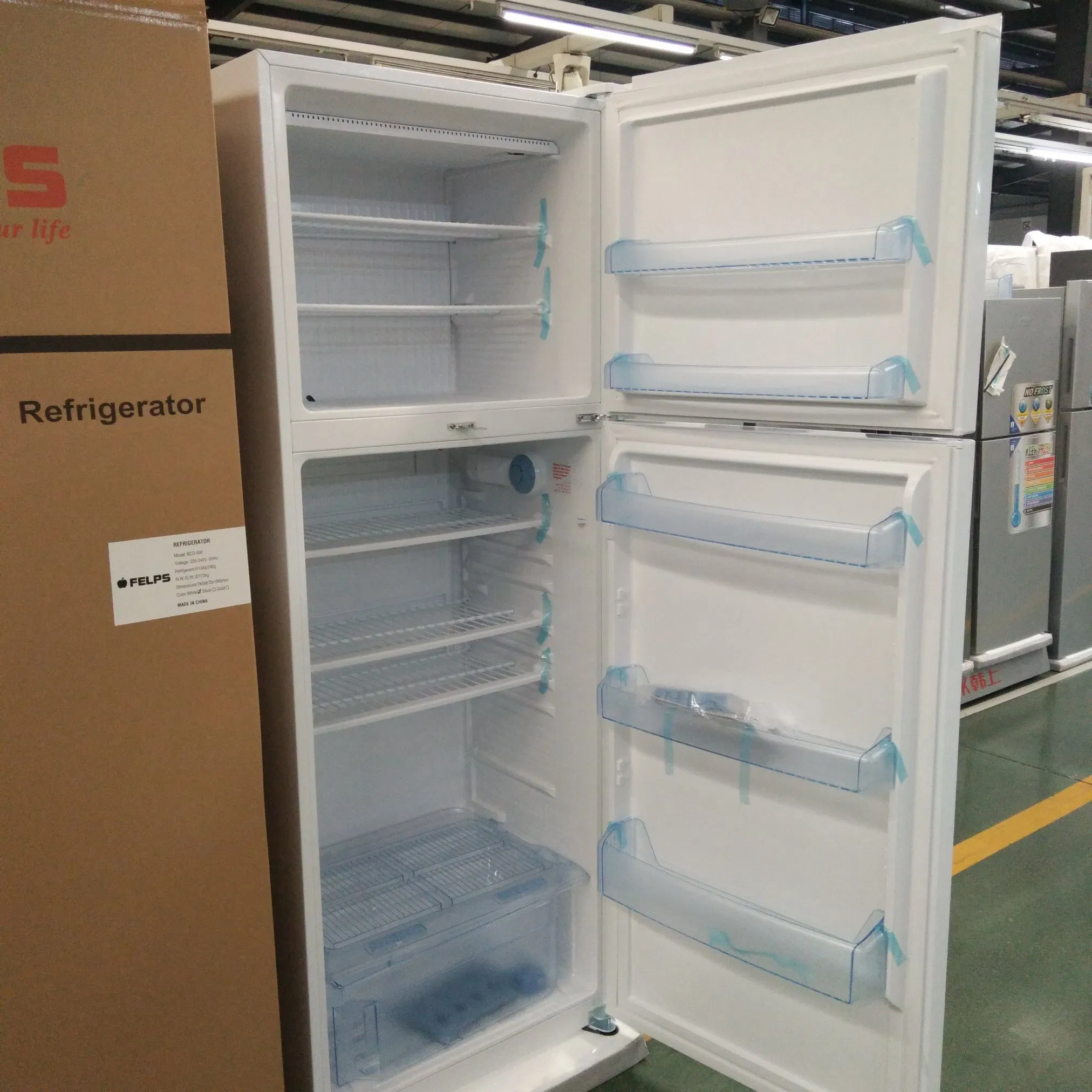 2025 Haiser No Frost Inverter Double Door Refrigerators Fridge