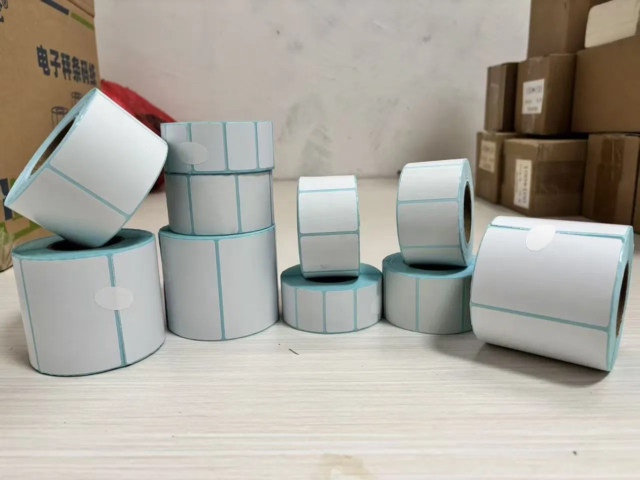 Thermal Packaging Shipping Sticker Adhesive Label