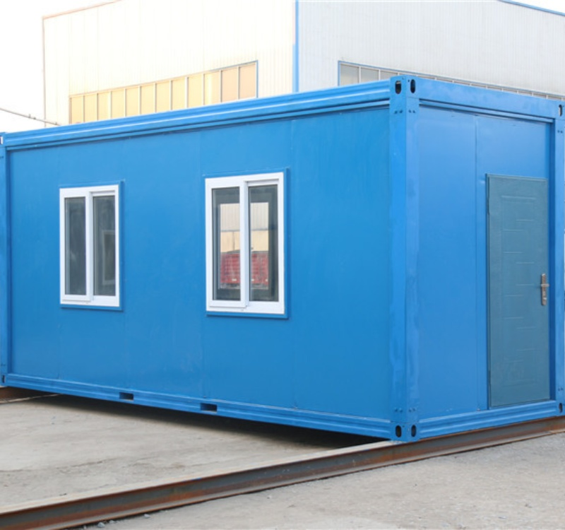 Low Cost Flat Pack Steel Frame Prefabricated Homes Detachable Container House