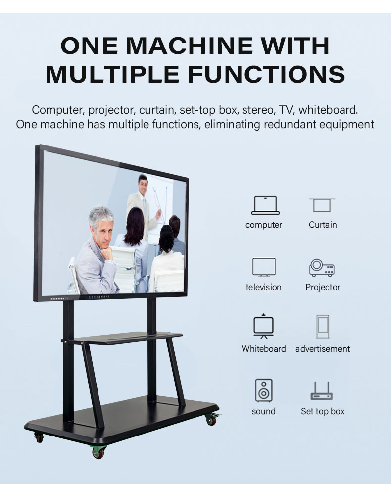 Interactive Digital Board for Teaching and Conference Smart Whiteboard