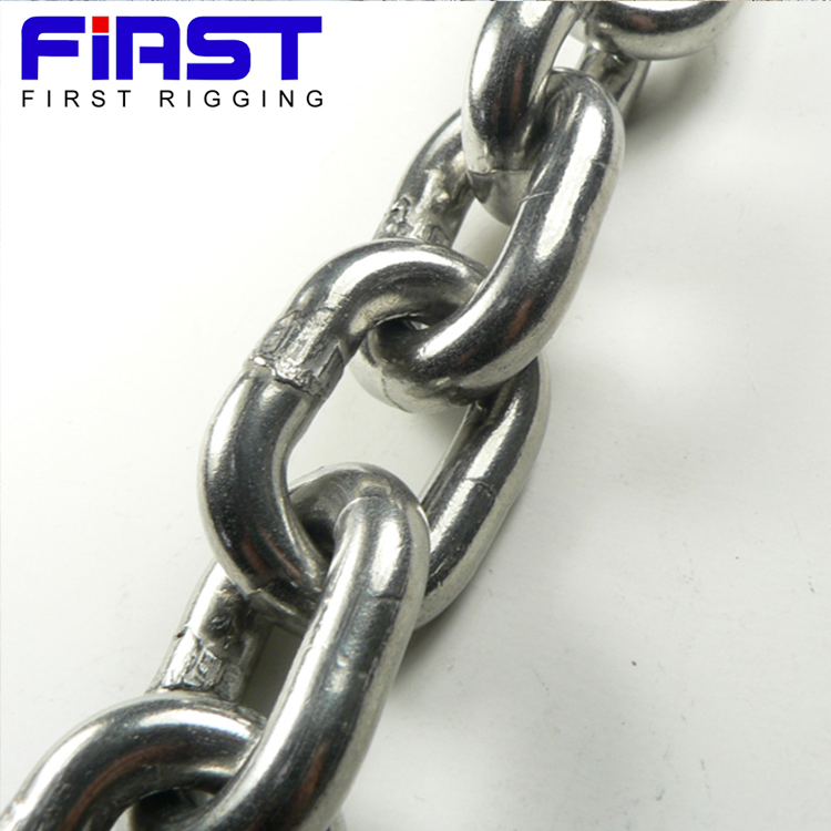 Factory Price U. S. /U. K Stainless Steel/Carbon/Alloy Steel Link/Tire G80 Lifting Chain for Boom/Anchor/Mine/Load/Antiskid with CE/ISO/BV/CCS Certificate