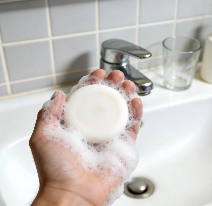 30g Round Hotel Soap with Laminated Paper Packaging and Custom Label