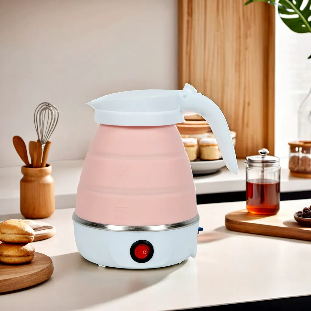 Lightweight Travel Kettle Large Capacity Silicone Kettle for Easy Carry