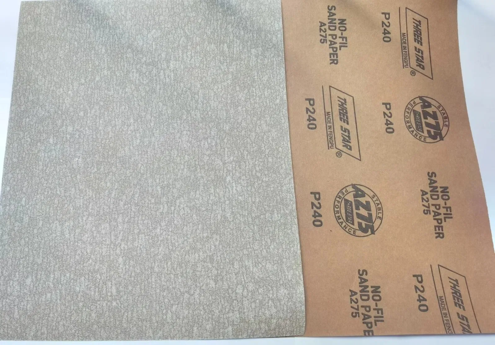 Наждачная бумага 230x280мм с латексной основой, белая