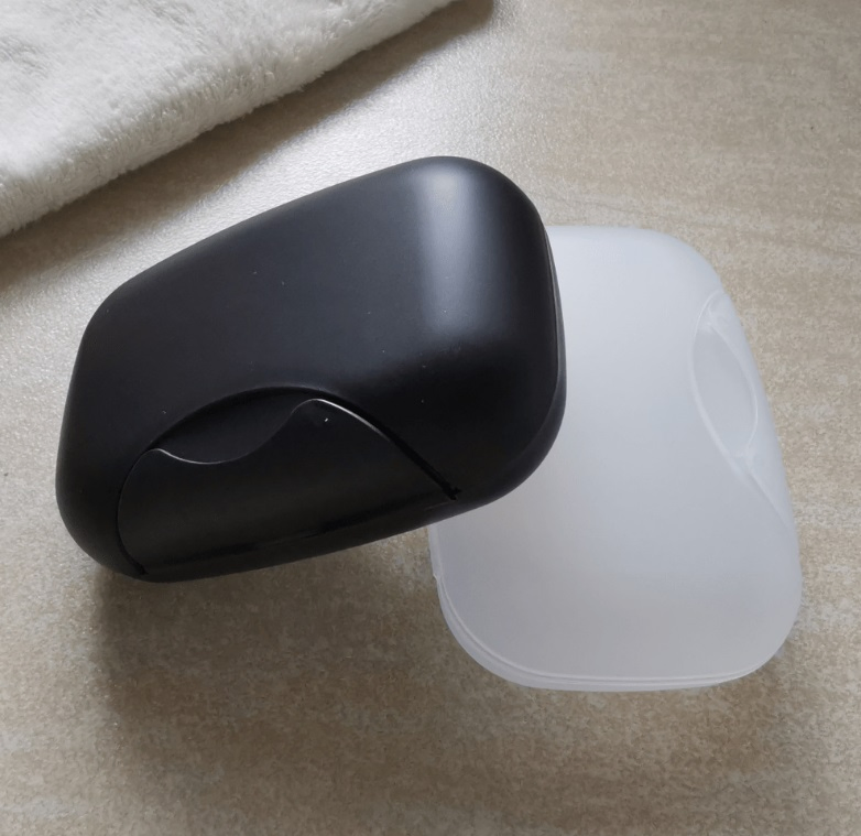 Convenient Home Traveling Soap Box Lock Sealed Waterproof Leakproof Soap Holder Case with Cover