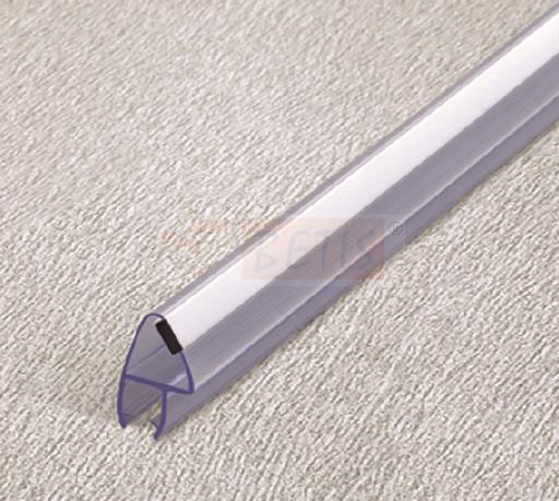 Most Popular in 2025 Bathroom Shower Stainless-Steel Glass-Pipe Fittings Glass Door Pillar Magnetic PVC Clear Seal